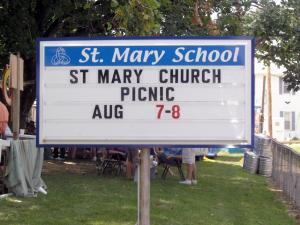 6. St. Mary Picnic